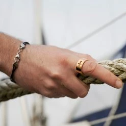 Lucleon Bague dorée Gravel Leonid -BAGUES Soldes 013 copy scaled