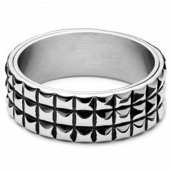 Lucleon Anneau en acier Pearce Pyramis -BAGUES Soldes 1 2.62035a2c368fc32c3d9b1a5093d48495 8 scaled