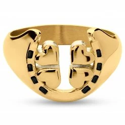 Seizmont Ace | Bague argentée "Le trèfle à 4 feuilles" et "Le fer à cheval" -BAGUES Soldes 1 3.9e344a2dbc3f27442a742f6c924102b8 8