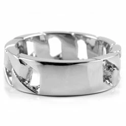 Fort Tempus Bague chaîne en acier pour homme -BAGUES Soldes 10 1 4 1 53