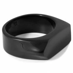 Lucleon Anneau "Vincent" noir -BAGUES Soldes 10 3 46 1 47