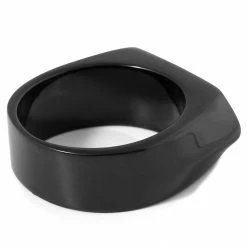 Lucleon Anneau "Vincent" noir -BAGUES Soldes 10 4 63