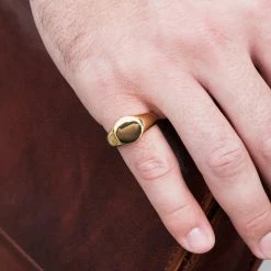 Lucleon Anneau doré Mason -BAGUES Soldes 10274 ring scaled