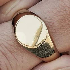 Lucleon Anneau doré Mason -BAGUES Soldes 10274best scaled