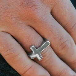 Lucleon Anneau Jayden en acier -BAGUES Soldes 10309 ring