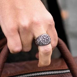 Fort Tempus Anneau Templier -BAGUES Soldes 11561 ring