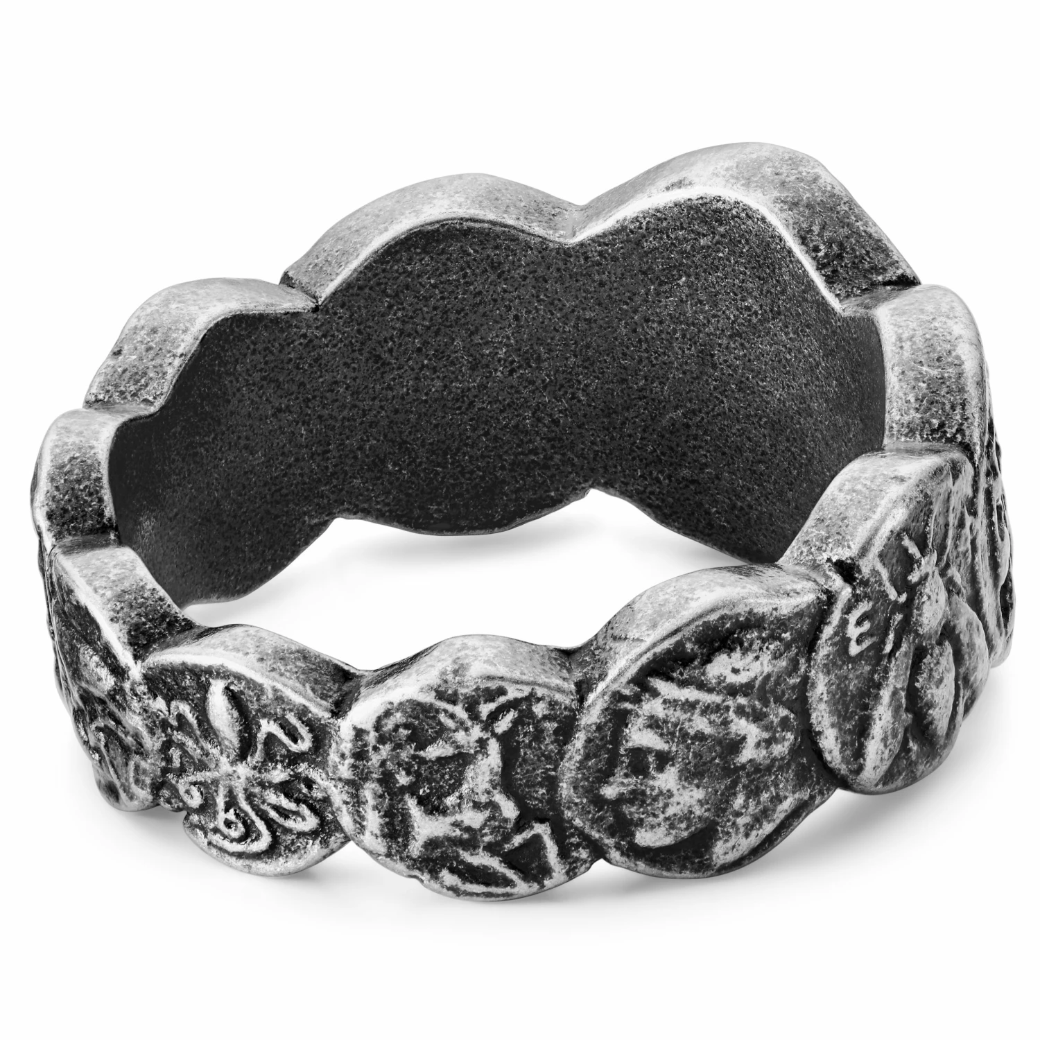 Lucleon Obelius | Bague en métal vintage - Les pièces de monnaie 2 Lucleon Obelius | Bague en métal vintage - Les pièces de monnaie – Image 2