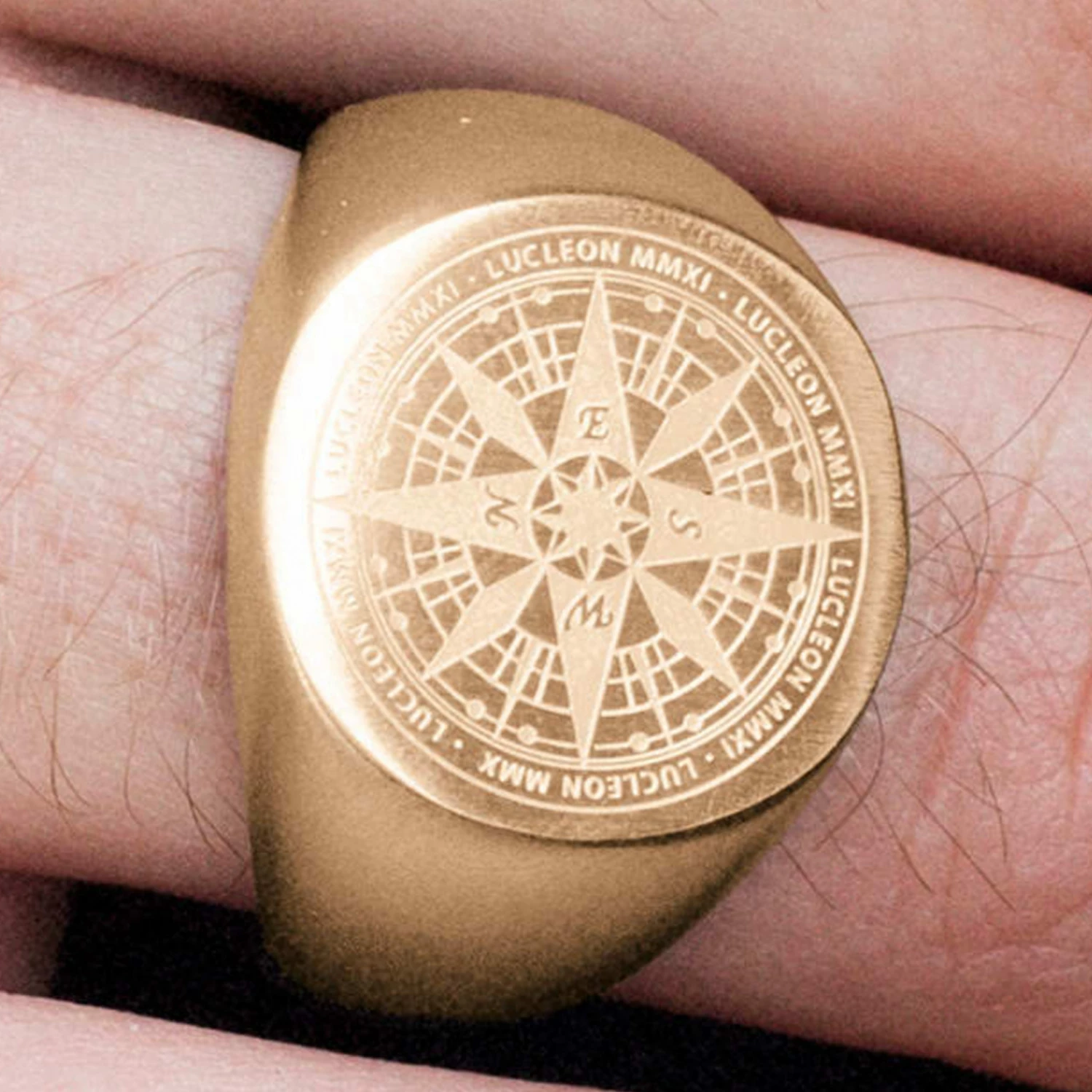 Lucleon Chevalière Ryker de couleur or rose 5 Lucleon Chevalière Ryker de couleur or rose – Image 5