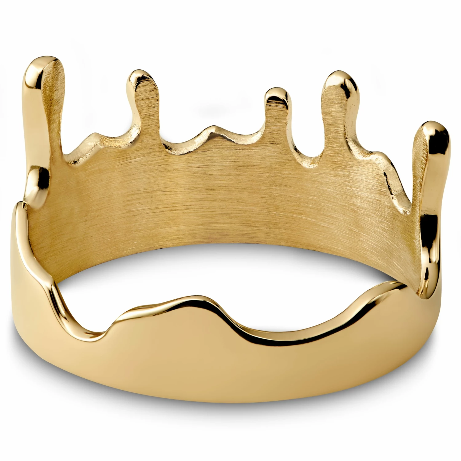 Otsu Fahrenheit | Bague en métal doré 4 Otsu Fahrenheit | Bague en métal doré – Image 4