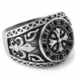 Fort Tempus Anneau Templier -BAGUES Soldes 21 3 31