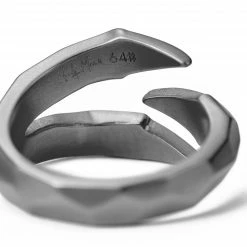 Moody Mason Anneau en acier Jax La griffe du dragon -BAGUES Soldes 21510 3 scaled