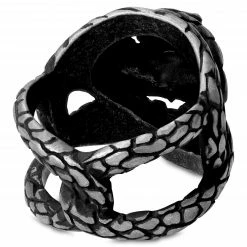 Moody Mason Bague Le Cobra en acier Jax -BAGUES Soldes 21761 2 scaled