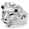 Moody Mason Bague argentée Le lion Makt