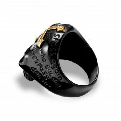 Fort Tempus Bague tête de mort noire -BAGUES Soldes 27 2ce1f6b1521bd69f5047cd40fb8f02b43 5 scaled