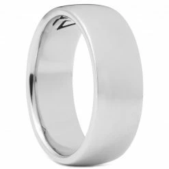 Northern Jewelry Anneau classique en argent 925s