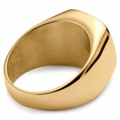 Lucleon Bague Len Gravel dorée avec pierre d'agate mousse -BAGUES Soldes 4 3.03130deb2fb3eff5f89da0a01a526174 6