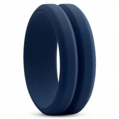 Lucleon Anneau en silicone bleu marine