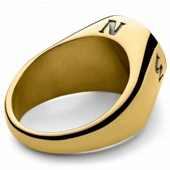 Arkai Atlas | Chevalière L'étoile polaire en acier doré 8 Arkai Atlas | Chevalière L'étoile polaire en acier doré -BAGUES Soldes 6 2ab21f68a9735042c1d5bf35bbaf2888ba 8 scaled