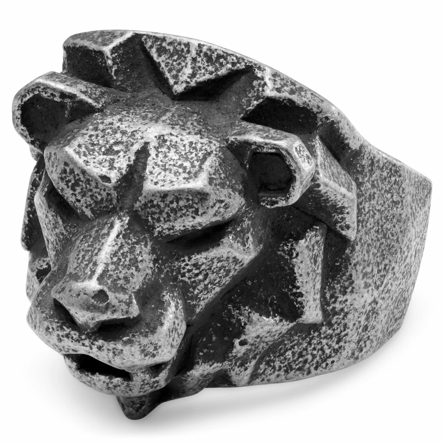 Moody Mason Bague Makt grise Le lion 1 Moody Mason Bague Makt grise Le lion