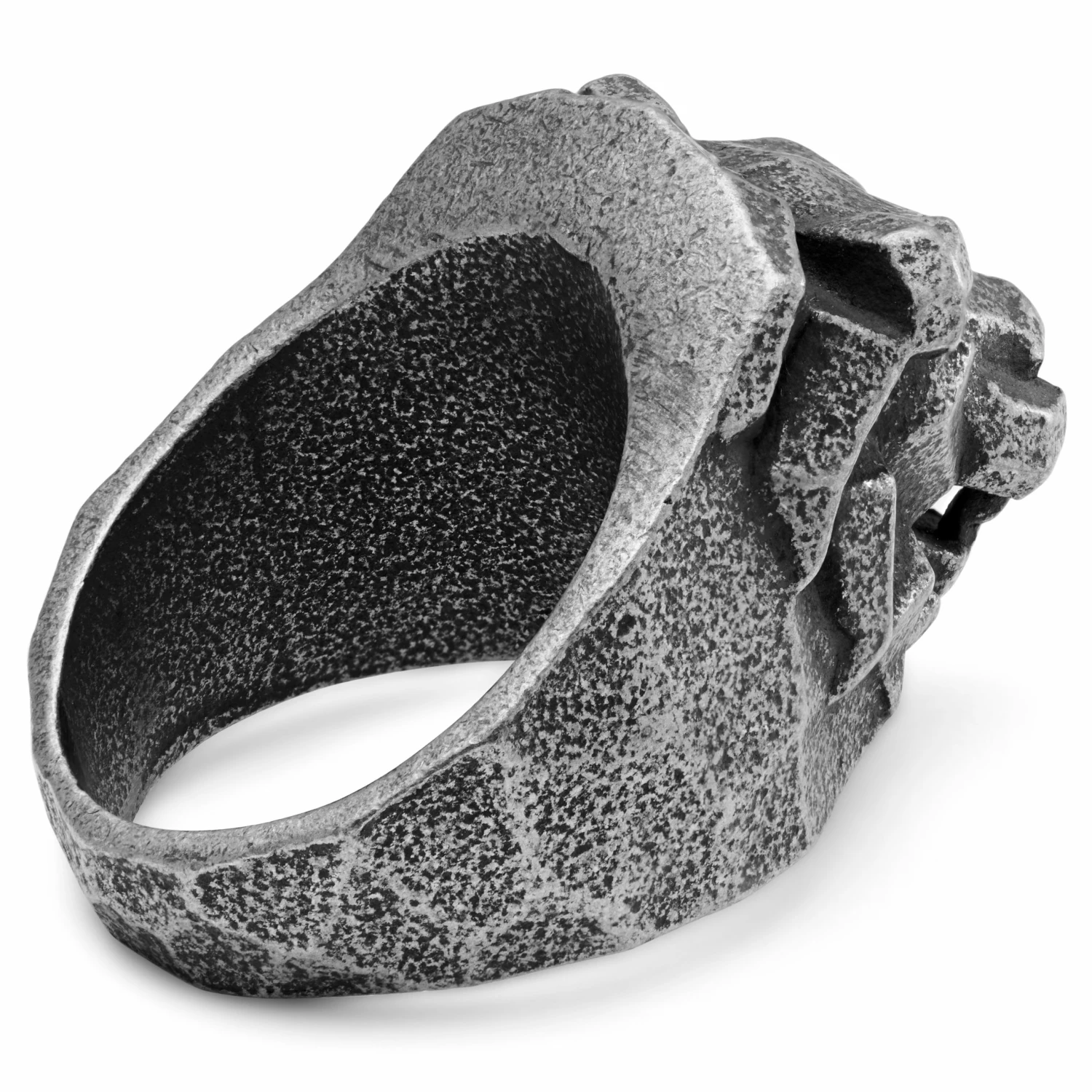 Moody Mason Bague Makt grise Le lion 3 Moody Mason Bague Makt grise Le lion – Image 3