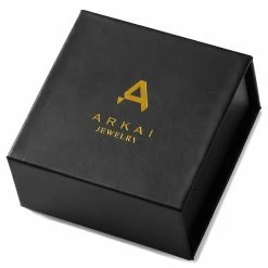 Arkai Orphic | Bague en acier inoxydable argenté martelé avec zircone noire - 9 mm -BAGUES Soldes arka7cc5c7189e3a68812324fb10966c0c02 8