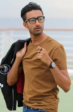 Fort Tempus Anneau en acier noir Vertigo -BAGUES Soldes billed 1 73