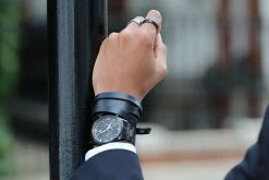 Fort Tempus Anneau en titane noir "La Tradition" -BAGUES Soldes img 0152 scaled