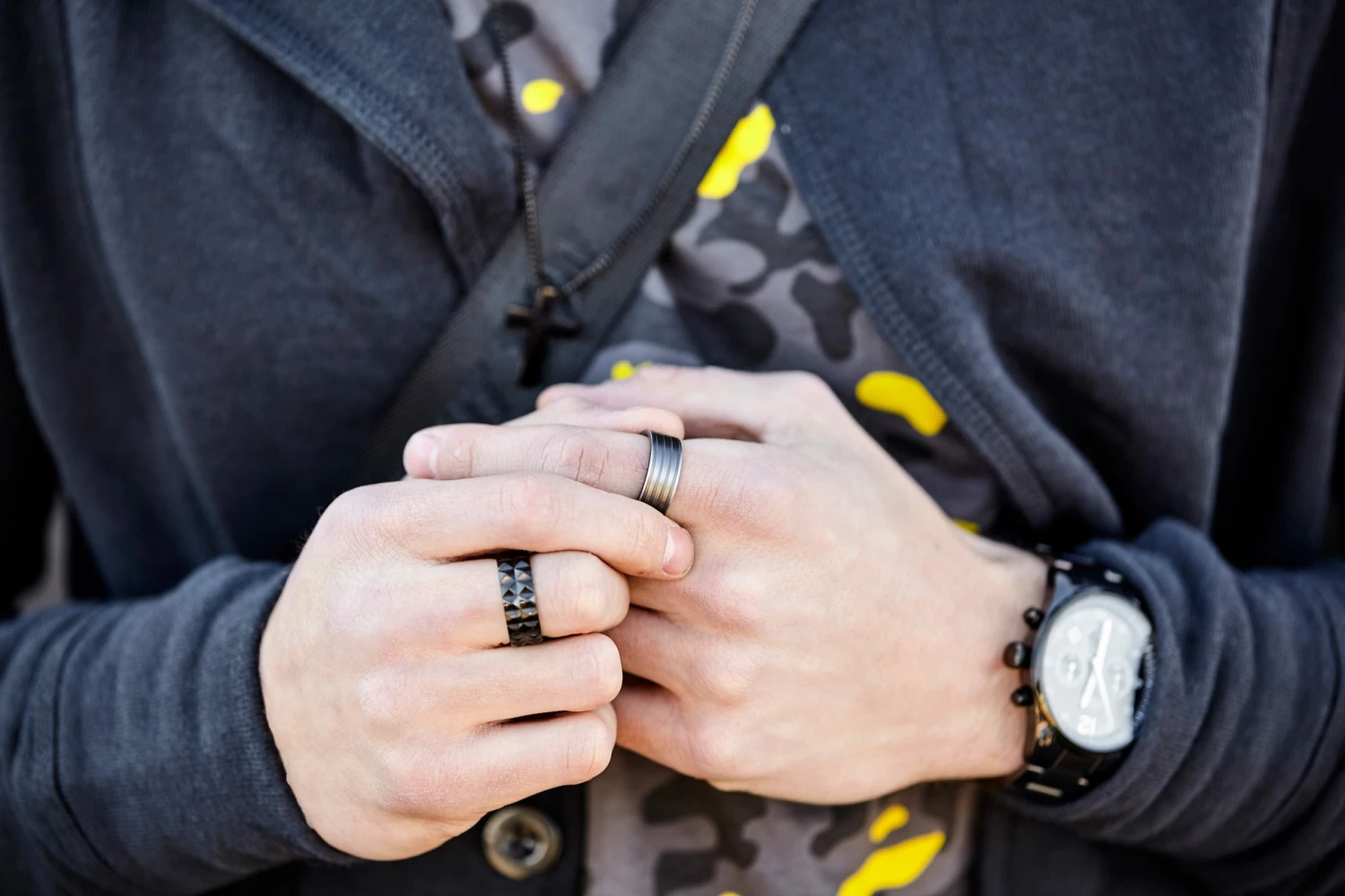 Lucleon Bague Positive en acier 4 Lucleon Bague Positive en acier – Image 4