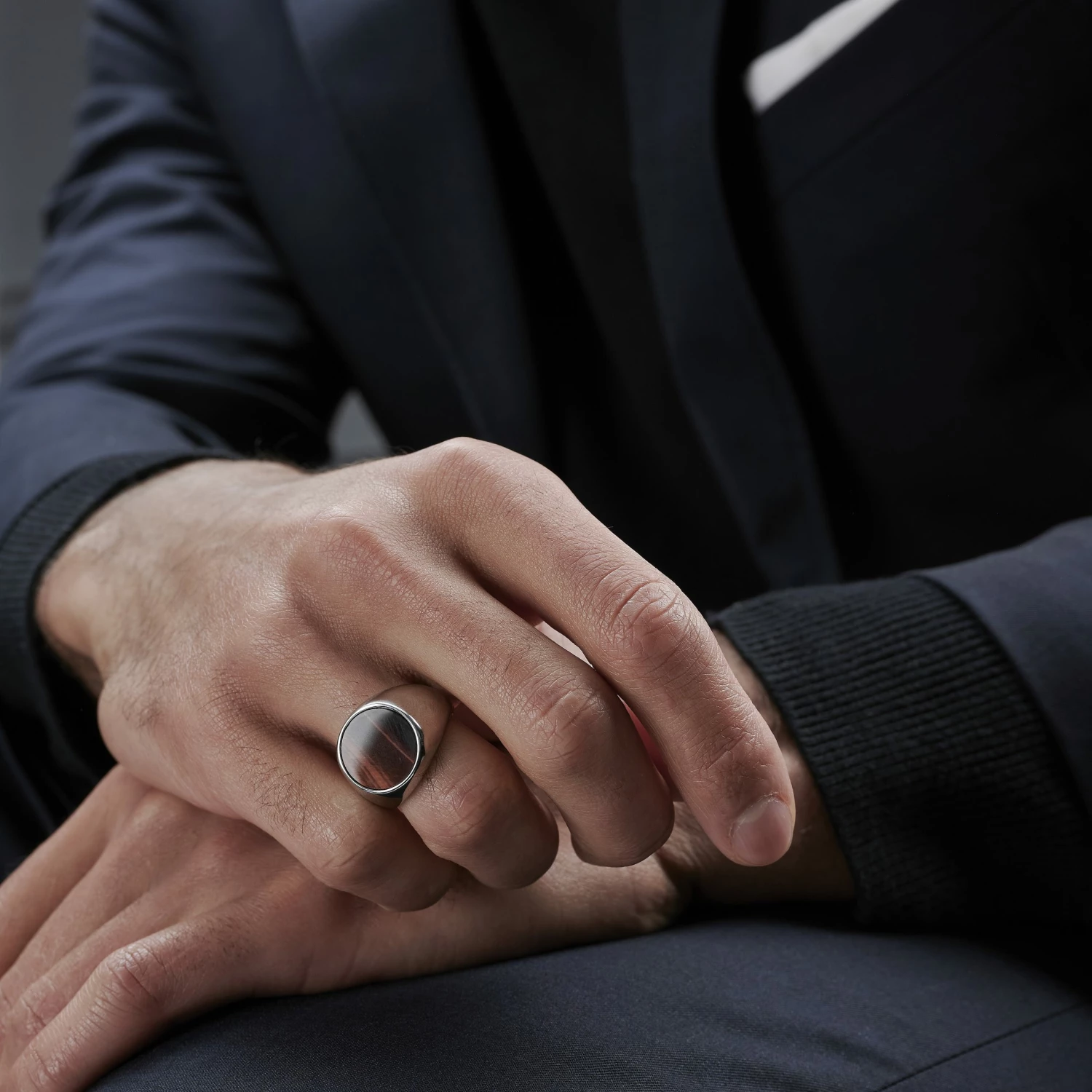 Lucleon Bague argentée Lanty Makt 5 Lucleon Bague argentée Lanty Makt – Image 5