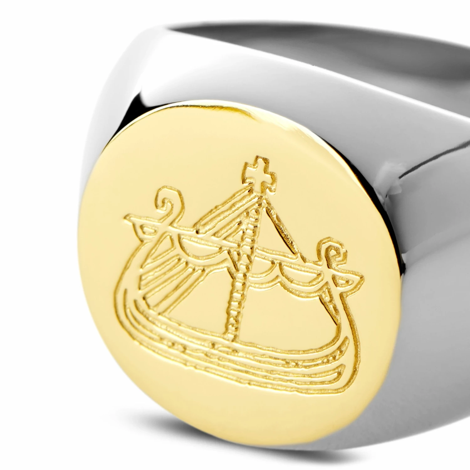 Lucleon Bague dorée et argentée Lorne Makt 2 Lucleon Bague dorée et argentée Lorne Makt – Image 2