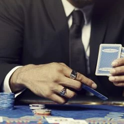 Seizmont Ace | Chevalière argentée "La quinte flush royale" -BAGUES Soldes rel ace drop27 silver id killian 1x1 35 scaled