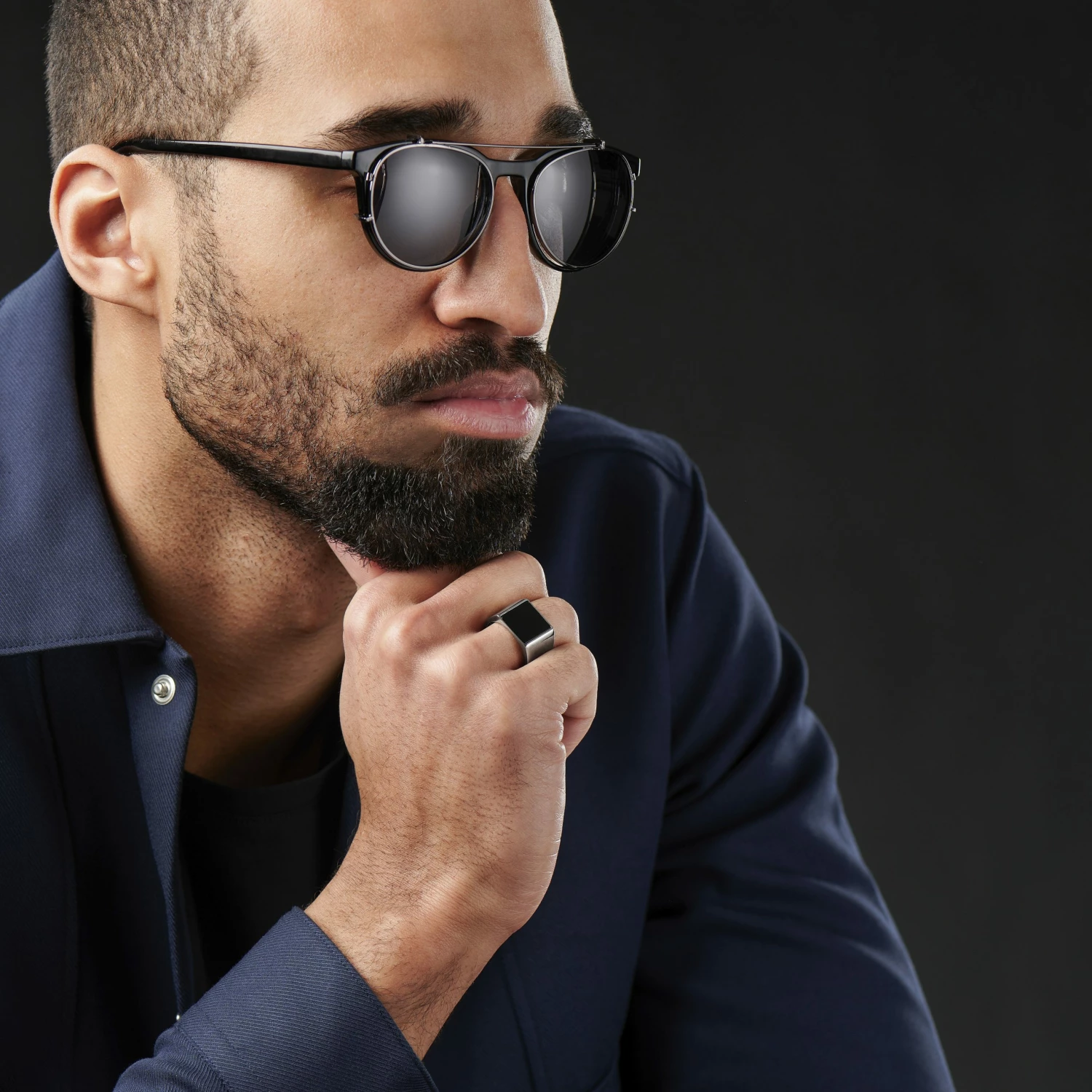 Sidegren Bague avec onyx noir Shem Nord 4 Sidegren Bague avec onyx noir Shem Nord – Image 4