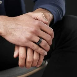 Fort Tempus Anneau en acier inscriptions lord -BAGUES Soldes rst megashoot rings 2 6715 scaled