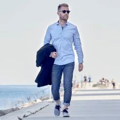 Fort Tempus Anneau en acier noir / argenté incliné -BAGUES Soldes square 1 72