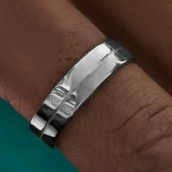 Sidegren Adrian | Anneau rainuré en argent 925 -BAGUES Soldes ste asrd drop bj rnvalentin 24930 11 1x1bm1 scaled