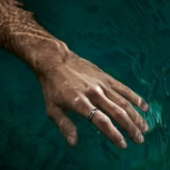 Sidegren Anneau Adrian à profil plat en argent sterling 925 poli -BAGUES Soldes ste asrd drop bj rnvalentin 24973 3 1x1 1 scaled