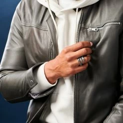 Moody Mason Bague "La Griffe de Dragon" argentée -BAGUES Soldes ste mm sandros nathanwilliam 23568 10 scaled