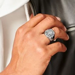 Moody Mason Chevalière argentée Le Scorpion -BAGUES Soldes ste mm sandros nathanwilliam 23616 5 1 scaled
