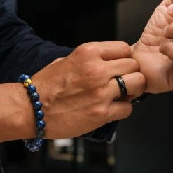 Fort Tempus Anneau en titane noir "La Tradition" -BAGUES Soldes trendhim september 2020 set 14 100123 scaled