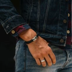 Fort Tempus Anneau en titane argenté traditionnel -BAGUES Soldes untitled 1345 sq scaled